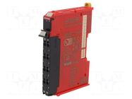 Module: safety; 24VDC; for DIN rail mounting; NX; 0÷55°C; IP20 OMRON
