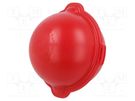 Electronic marker ball; 169.8kHz; EML100; 52085011; red TEMPO