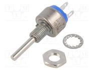 Potentiometer: shaft; single turn; 10kΩ; 750mW; ±20%; 3mm; soldered VISHAY