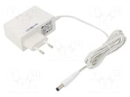 Power supply: switching; mains,plug-in; 24VDC; 1A; 24W; 86.16% POS
