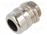 Cable gland; without nut; M25; IP68; brass; Entrelec TE Connectivity