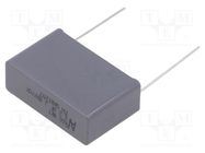 Capacitor: polyester; 2.2uF; 200VAC; 400VDC; 27.5mm; ±5%; -55÷105°C KEMET