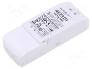 Power supply: switching; LED; 18W; 9÷18VDC; 1050mA; 198÷264VAC RECOM