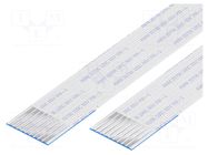 FFC tape; Cores: 9; Tape ph: 1mm; L: 101mm; 1A; 60V; FFC10-TIN GCT