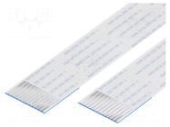 FFC tape; Cores: 12; Tape ph: 1mm; L: 228mm; 1A; 60V; FFC10-TIN GCT