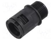 Straight terminal connector; Thread: metric,outside; IP68,IP69 LAPP