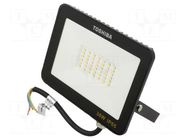 Lamp: LED flood light; 230VAC; 30W; neutral white; 120°; 4000K TOSHIBA LED LIGHTING