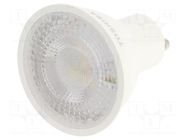 LED lamp; neutral white; GU10; 230VAC; 345lm; 4W; 38°; 4000K TOSHIBA LED LIGHTING