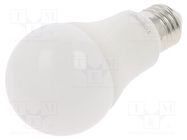 LED lamp; warm white; E27; 230VAC; 1055lm; 11W; 180°; 3000K TOSHIBA LED LIGHTING