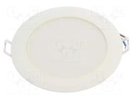 Lamp: LED downlight; 230VAC; 8W; neutral white; 110°; 4000K; IP20 TOSHIBA LED LIGHTING