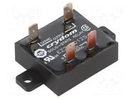 Relay: solid state; Ucntrl: 3÷15VDC; 12A; 24÷280VAC; EZ; 1-phase SENSATA / CRYDOM