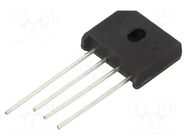 Bridge rectifier: single-phase; Urmax: 100V; If: 8A; Ifsm: 300A VISHAY