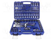 Wrenches set; 6-angles,socket spanner; Mounting: 1/2",1/4" IRIMO