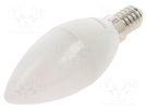 LED lamp; neutral white; E14; 230VAC; 470lm; 4.7W; 180°; 4000K TOSHIBA LED LIGHTING