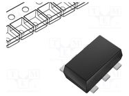 Diode: TVS array; Ubr: 11V; 5.5A; unidirectional; SOT5X3; Ch: 3; ESD TEXAS INSTRUMENTS