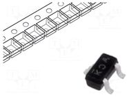 Transistor: N-MOSFET; unipolar; 20V; 0.63A; Idm: 2A; 0.15W; SC75A VISHAY