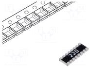 Resistor network: Y; 22Ω; ±5%; No.of resistors: 8; -55÷155°C; SMD YAGEO