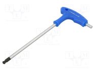 Wrench; hex key,spherical; HEX 6mm; Overall len: 215mm 