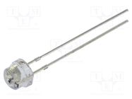 LED; 4.8mm; red; 750mcd; 100°; Front: convex; 5÷20V; No.of term: 2 OPTOSUPPLY