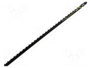 Tool: hacksaw blade-set; wood,plastic,chipboard; 1pcs; 227mm WOLFCRAFT