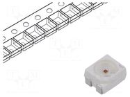 LED; red; SMD; PLCC4; 4.8÷9.53lm; 1400÷3550mcd; 1.9÷2.5VDC; 120° ams OSRAM