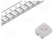 LED; SMD; 3528,PLCC4; red/yellow; 3.5x2.8x1.9mm; 120°; 20mA OPTOSUPPLY