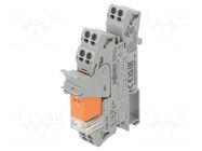 Relay: interface; DPDT; Ucoil: 24VDC; 8A; 8A/250VAC WAGO