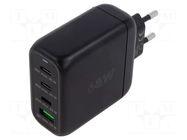 Power supply: switching; mains,plug-in; 3.3÷11VDC,; 68W; 86.7% Goobay