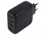 Power supply: switching; mains,plug-in; 3.3÷11VDC,; 68W; 86.7% GOOBAY