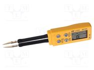 Tester: electronic components; LCD; (6000); Sampling: 2x/s; 0.8mA CIE