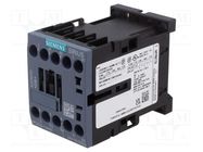 Contactor: 4-pole; NC x2 + NO x2; 24VAC; 9A; 3RT25; -25÷60°C; 690V SIEMENS