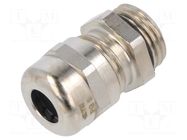 Cable gland; without nut; PG9; IP68; brass; Entrelec TE Connectivity