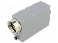 Enclosure: for HDC connectors; EPIC H-B; size H-B 24; PG29 LAPP