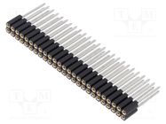 Socket; pin strips; female; PIN: 50; straight; 2.54mm; THT; 2x25 FISCHER ELEKTRONIK