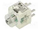 Contact block; -30÷70°C; Illumin: yes; IP00; Contacts: NO x2; 3mm SCHLEGEL