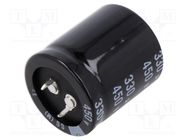 Capacitor: electrolytic; SNAP-IN; 330uF; 450VDC; Ø30x35mm; ±20% NICHICON