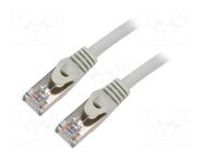 Patch cord; RJ45 plug,both sides; S/FTP; 6a; stranded; Cu; LSZH GEMBIRD