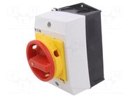 Switch: cam switch; Stabl.pos: 2; 20A; OFF-ON; in housing; Poles: 3 EATON ELECTRIC