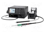 Hot air station; digital,with push-buttons; 70W; 150÷450°C; ESD JBC TOOLS