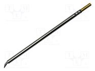 Tip; bent chisel; 1.8x10mm; 510°C; for soldering station METCAL