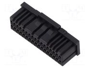 Connector: wire-board; plug; Dynamic D-1100D; female; PIN: 34; 125V TE Connectivity