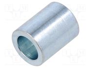 Spacer sleeve; 20mm; cylindrical; steel; zinc; Out.diam: 16mm DREMEC