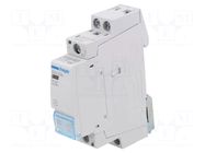 Contactor: 2-pole installation; 25A; 230VAC; NC x2; ESC; -10÷50°C HAGER