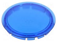 Actuator lens; RONTRON-R-JUWEL; blue SCHLEGEL