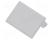 Cap for LED profiles; grey; PDS-4-PLUS KLUŚ