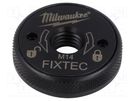 Nut; for angle grinder with disc diameter 180 mm; Thread: M14 Milwaukee