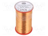 Coil wire; double coated enamelled; 0.15mm; 0.5kg; -65÷180°C INDEL