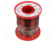 Coil wire; single coated enamelled; 1.4mm; 1kg; -65÷200°C INDEL