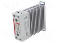 Relay: solid state; Ucntrl: 4÷32VDC; 10A; 24÷280VAC; RSR72; 1-phase RELPOL