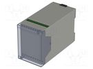 Enclosure: for DIN rail mounting; Y: 109mm; X: 55mm; Z: 75mm; ABS BOPLA